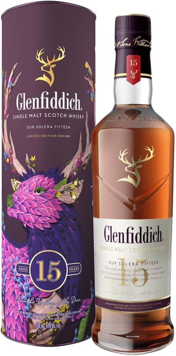 Glenfiddich 15 Jahre Single Malt Scotch Whisky – 700 ml